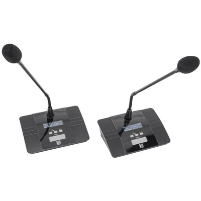 BST HTX-28D Delegierten-Mikrofon Set UHF Zentraleinheit Party Show DJ Bühne Rede - Bild 1 von 4