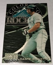 1996 Circa Boss # 33 DANTE BICHETTE Insert Card COLORADO ROCKIES Baseball MLB
