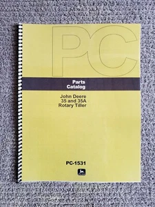 John Deere 35 and 35A Rotary Tiller Parts Catalog  PC-1531 - Picture 1 of 5