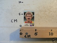 STICKER,DECAL VOETBAL 79 PANINI VOETBAL SOCCER ALBUM 81 STEF WALBEEK GO AHEAD EA