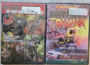 2 Throttle TV DVDs: Off-Road Impossible & Racetrack Trauma (sealed) - Picture 1 of 1