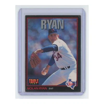 1993 Triple Play Nolan Ryan Rangers #96 - Image 1 of 3