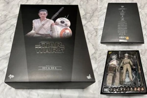 Hot Toys MMS337 Star Wars EP VII The Force Awakens Rey & BB-8 Set 1/6 New Rare - Picture 1 of 7