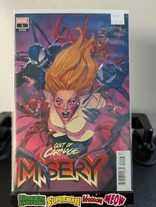 CULT OF CARNAGE MISERY #1 1:25 Leinil Francis Yu 2023 MARVEL Comic book - Picture 1 of 1