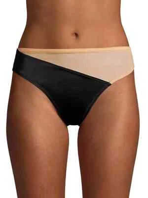 NORMA KAMALI SERPIENTE MALLA BIKINI PARTE INFERIOR TRAJE DE BAÑO MUJER TALLA S PEQUEÑO NEGRO NUEVO Foto 1 de 3