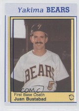 1990 Golden Cards Yakima Bears Juan Bustabad #5