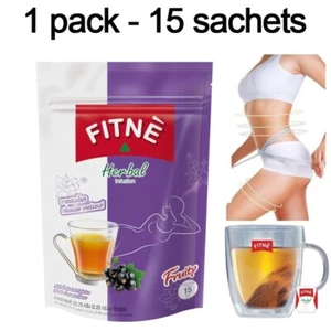 Tea FitNe Herbal Infusion Tea Black currant Flavored Slim Weight Control - Picture 1 of 2