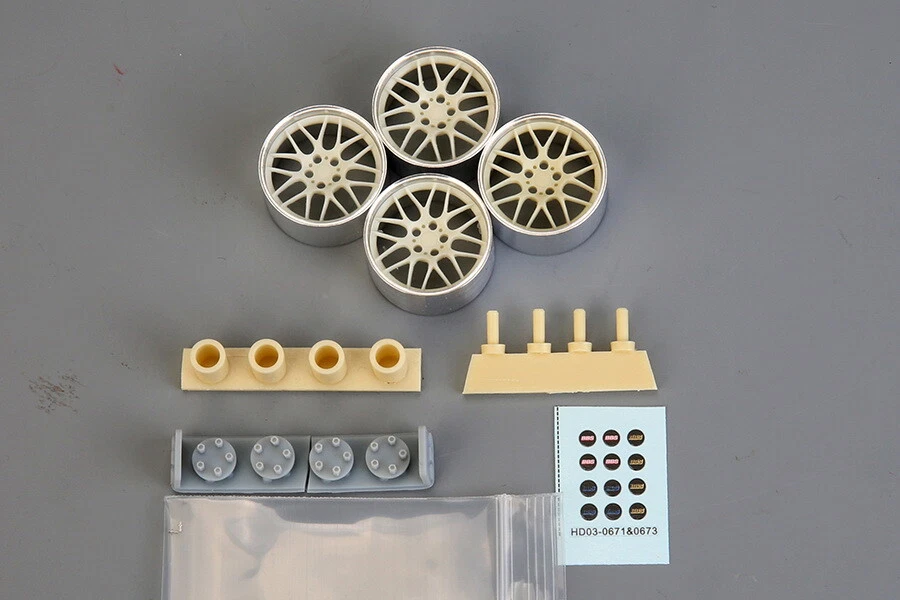Hobby Design 1/24 18' BBS RG-R Wheels - Image 1 of 1