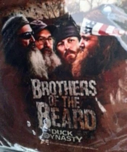 DUCK DYNASTY 2011 Neoprene Mouse Pad - BROTHERS OF THE BEARD ~ NEW in pkg - Photo 1/8