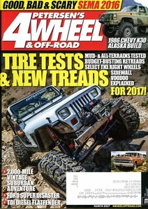 Petersen's 4 Wheel & Off-Road Magazine March 2017 Tire Tests & New Treads - Picture 1 of 2