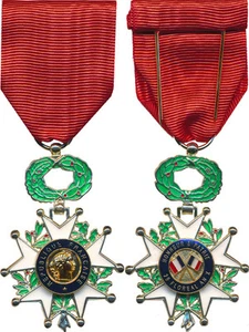 Decoration French Legion Honneur Chevalier Bronze Silver - Picture 1 of 1