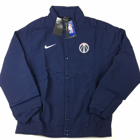 Washington Wizards Nike City Edition Lightweight DNA Full-Snap Jacket Navy Sz M Cover