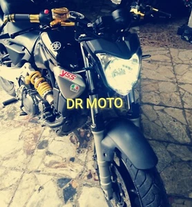 FARO MOTO NAKED UNIVERSALE FANALE ANTERIORE LUCE fz6 fz cafè racer Honda Hornet - Foto 1 di 4