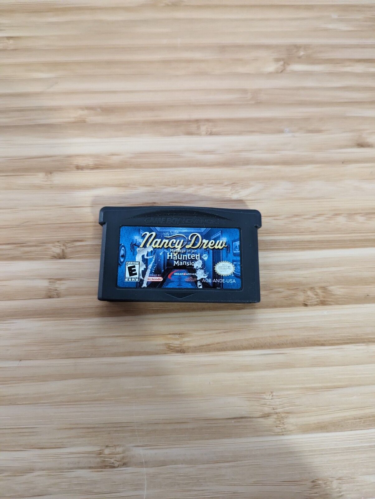 Nancy Drew: Message in a Haunted Mansion (Nintendo Game Boy Advance, 2001) GBA