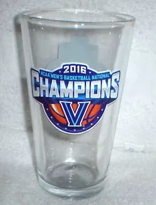 VILLANOVA WILDCATS 2016 FINAL FOUR NCAA NATIONAL CHAMPIONS CAMPIONS PINT GLAS NEU - Bild 1 von 2