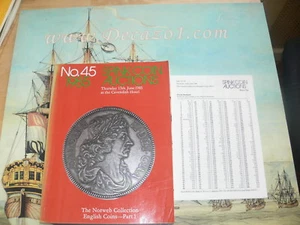 Spink Auction, London 045 1985-06 Norweb Collection English Coins- Part 1. + RP - Picture 1 of 1