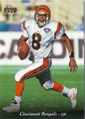 1995 Upper Deck Jeff Blake - Cincinnati Bengals - Image 1 of 2