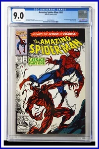Amazing Spider-Man #361 CGC Graded 9.0 Marvel April 1992 White Pages Comic Book. - Picture 1 of 2
