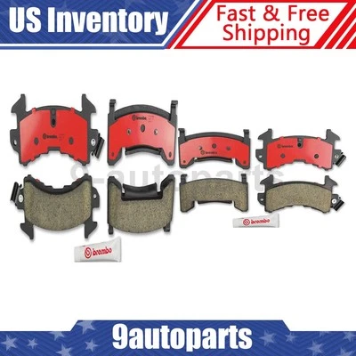 Brembo Front Rear Brake Pads Kit Ceramic Pads for 1984 1985 Buick Riviera - Image 1 of 4