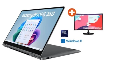 SAMSUNG Galaxy Book5 360 15" AMOLED Ultra 7 258V 32GB/1TB SSD Win11 Copilot+P... - Bild 1 von 4