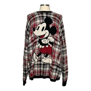 Camiseta Disney Parks Spirit Vacaciones Navidad Mickey Plaid Disney World XL - Imagen 1 de 10