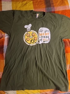 Shirt Woot Pizza Chef Do you Want A Piece Of This ? Funny T Shirt Size Men's XL - Picture 1 of 10