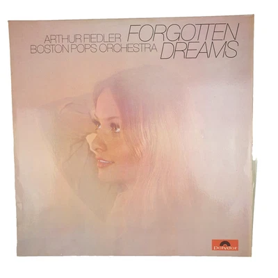 Arthur Fiedler, Boston Pops Orchestra – Forgotten Dreams 33 RPM Vinyl LP Record - Image 1 of 4