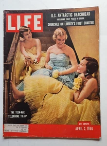 Life Magazine April 2, 1956 Winston Churchill Estes Kefauver - Picture 1 of 15