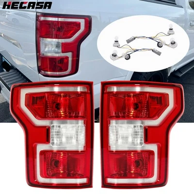 Fit For Ford F150 F-150 Pickup 2018 2019 2020 Brake Tail Lights Lamps Left+Right - Image 1 of 4
