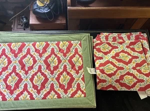 Pierre Deux Placemats 7 And Napkins 8 - Picture 1 of 16