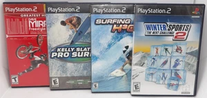 PS2 Sports Game Bundle of 4: Winter Sports 2, Surfing H3O, Etc... - Picture 1 of 14