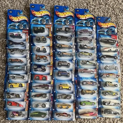 Hot Wheels 2004 First Editions Mixed Lot of  49 Car NIP - Image 1 of 4