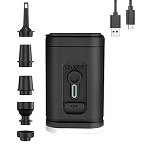 Pompe à Air Électrique avec Lumières Compresseur D'Air Sans Fil Pompes de G3582 - Foto 1 di 9