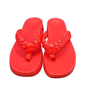 Vionic Kenji Damen-Plateausandale koralle Größe 9,5 Strand-Flip-Flop Riemen - Bild 1 von 6