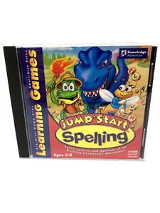 Juego de aprendizaje Jump Start Spelling Edades 5-8 con CD-ROM manual Windows 95/98/Mac - Imagen 1 de 6