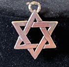 Vintage Georgetown Silver Star Of David Marked 3/4” Woven