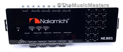 Nakamichi NE8EQ Car Audio EQ 8 Band Equalizer Electronic Sub Crossover Network - Image 1 of 4