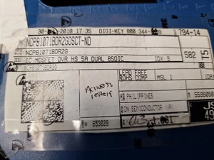 ONSEMI NCP81071BDR2G Gate Drivers DUAL LOW-SIDE DRIVER. Lot of 10 pieces. - Imagen 1 de 2
