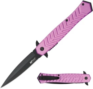 MTech Spring Assisted Folding Knife 3.63" 3Cr13MoV Steel Blade Aluminum Handle - Picture 1 of 2