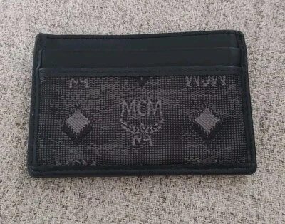 Estuche para Tarjetas MCM Aren en Jacquard Monograma Vintage-Negro-usado Foto 1 de 4