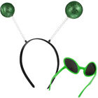 Festival Party Alien Glasses Antenna Head Boppers Funny Shape Set