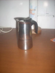 caffettiera acciaio inox made in italy marca GB 3-4 tazze - Imagen 1 de 9