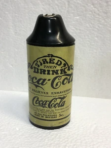 COCA~COLA VINTAGE & RARE MR MATCH - SCRIPTO LIGHTER HOLDER with EMPTY LIGHTER - Picture 1 of 12
