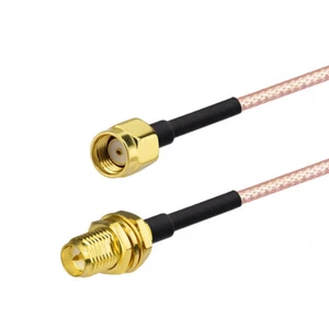Confezione da 20 confezioni cavo adattatore antenna estensore WiFi RP-SMA da donna a maschio RG316 30 cm - Foto 1 di 3