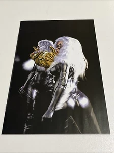 GIANT-SIZE BLACK CAT INFINITY SCORE #1 TURINI EXCLUSIVE BLACK CAT VIRGIN 2021 NM - Picture 1 of 2