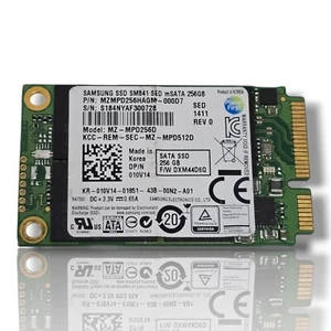 SAMSUNG 256GB SSD mSATA SM-841 Speicher #FF18 - Bild 1 von 1