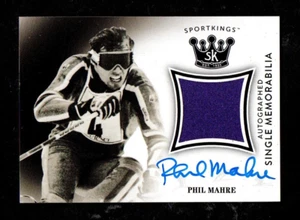 2018 Sport Kings Memorabilia PHIL MAHRE Olympic World Cup USA Skiing Autograph - Picture 1 of 2