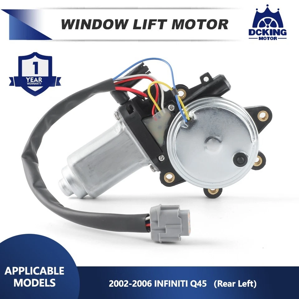 Window Lift Motor For 2002-2006 Infiniti Q45 Rear Left 82731-AR000 & 82731-AR001 - Изображение 1 из 4
