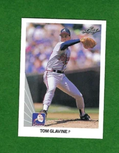Leaf Tom Glavine Atlanta Braves #13 1990 - Imagen 1 de 1