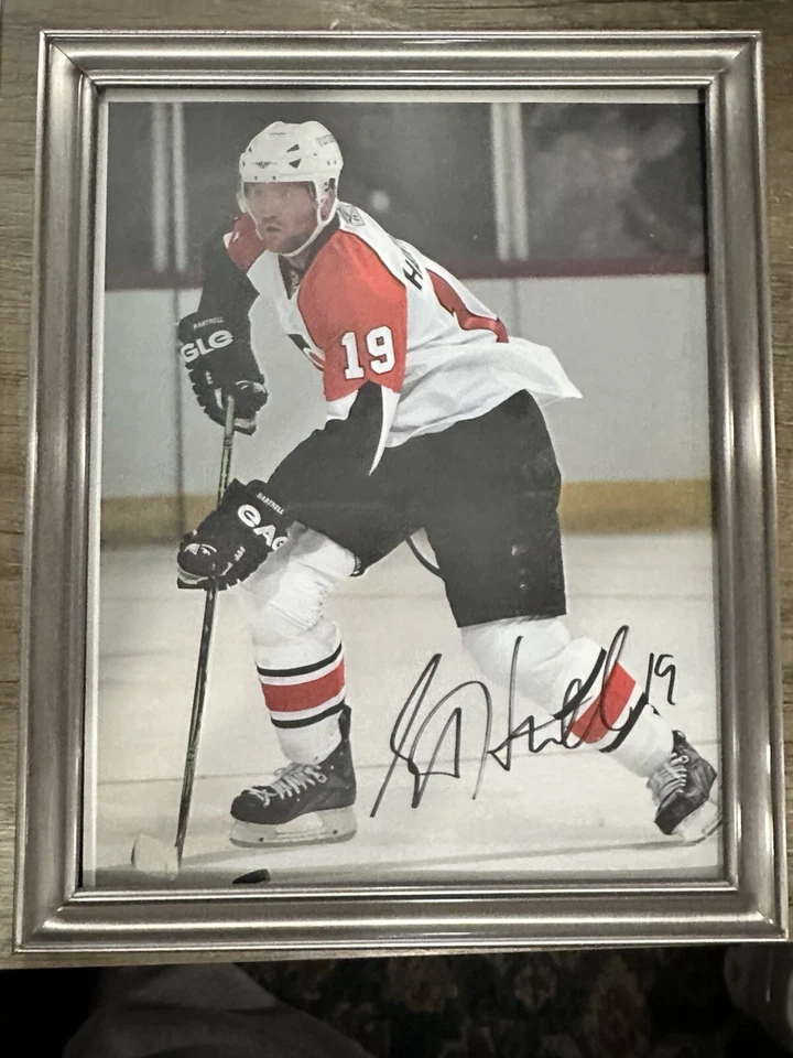 Foto firma scott hartnell 8x10 con marco Foto 1 de 1